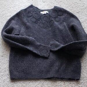 Boden Decorated Sweater with Alpaca Blend